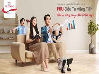 Prudential Việt Nam chính thức ra mắt sản phẩm bảo hiểm liên kết đơn vị PRU- ĐẦU TƯ VỮNG TIẾN